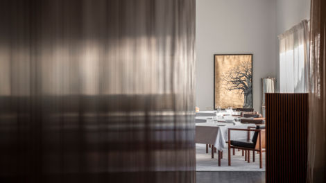 Vista panorâmica do Restaurante Land Vineyards